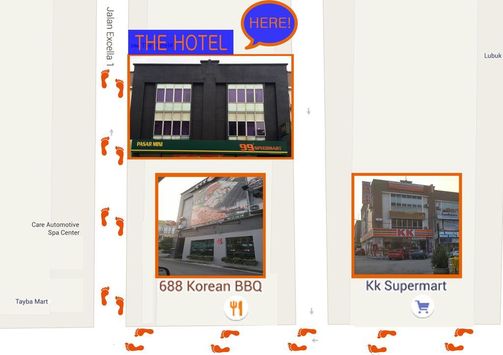 Hotel Cocon Ampang  Exteriör bild